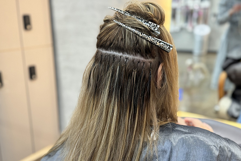 Hair extension in Carrollton, Texas